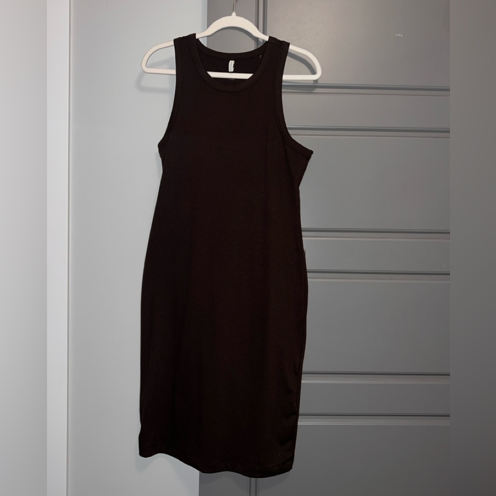 Seven Wonders Brown Sleeveless Dress